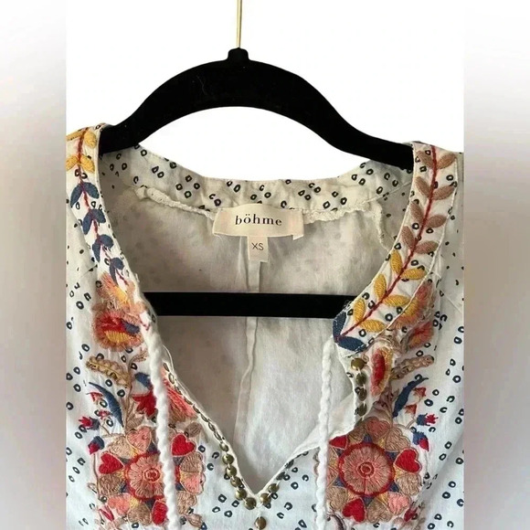 Bohme Embroidered Top XS - Picture 4 of 7